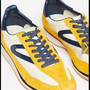 TRETORN RAWLINS/Madewell 7.5, Yellow/Navy